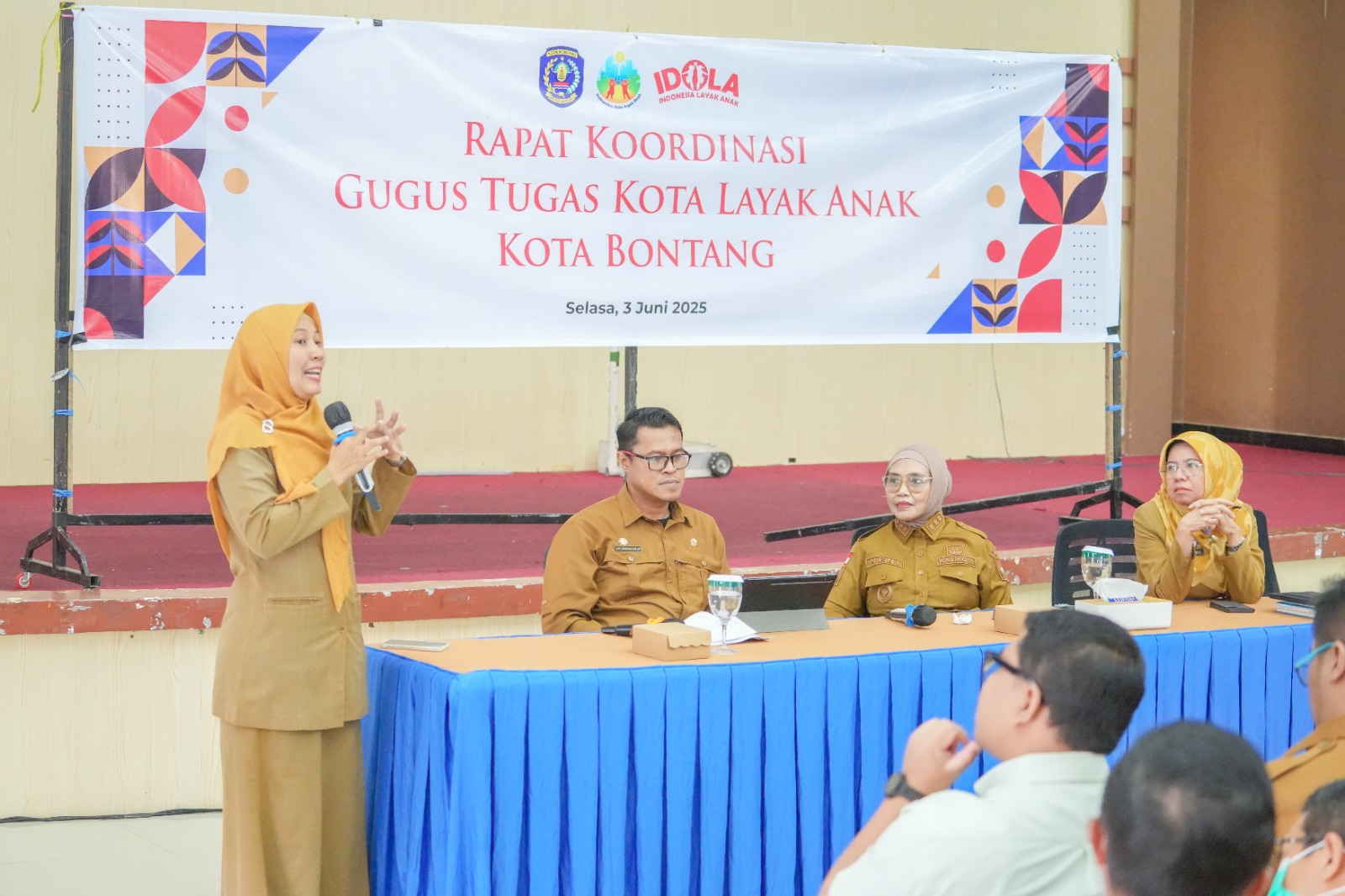 Menuju Kota Layak Anak Utama, Bontang Gelar Rakor Gugus Tugas KLA 2025
