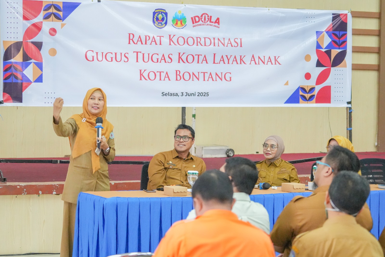 Menuju Kota Layak Anak Utama, Bontang Gelar Rakor Gugus Tugas KLA 2025