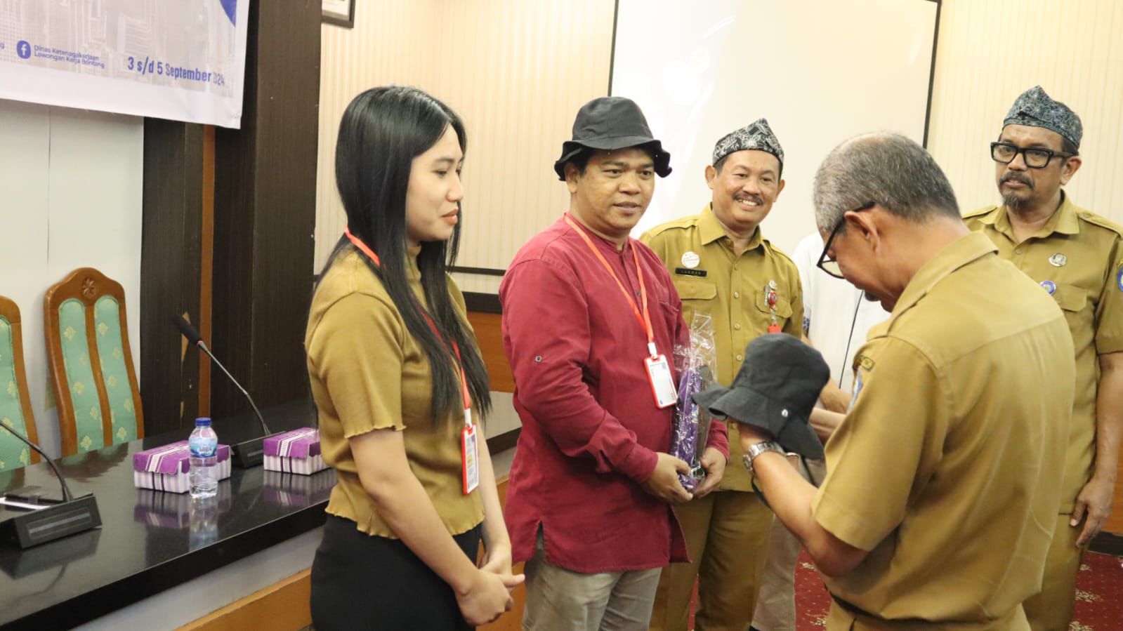 Asisten II Kota Bontang Membuka Program Pelatihan Kerja dan Produktivitas Tenaga Kerja dan Produktivitas Tingkat Daerah 2024