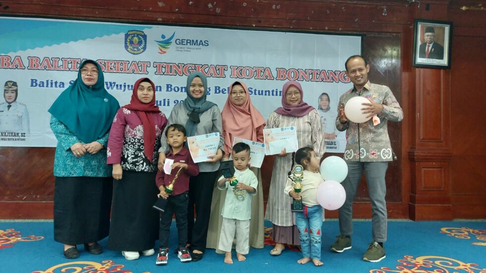 Pemkot Gelar Lomba Balita Sehat, Kecamatan Bontang Barat Raih Juara