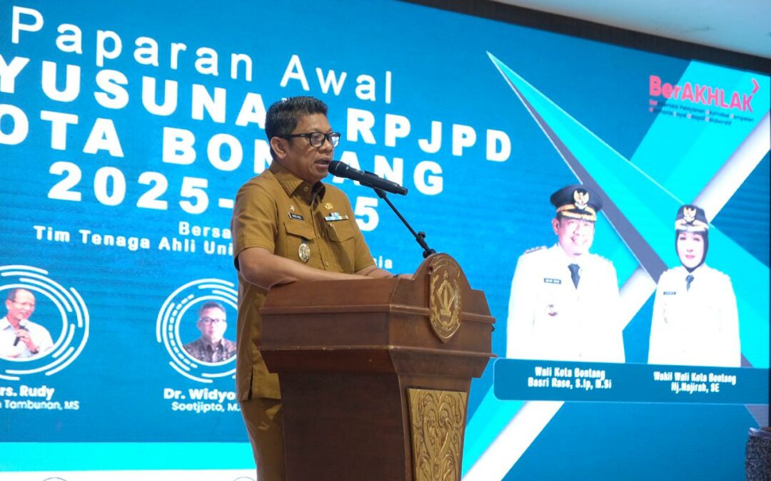 Wali Kota Bontang Hadiri Paparan Awal Penyusunan Rencana RPJPD 2025-2045