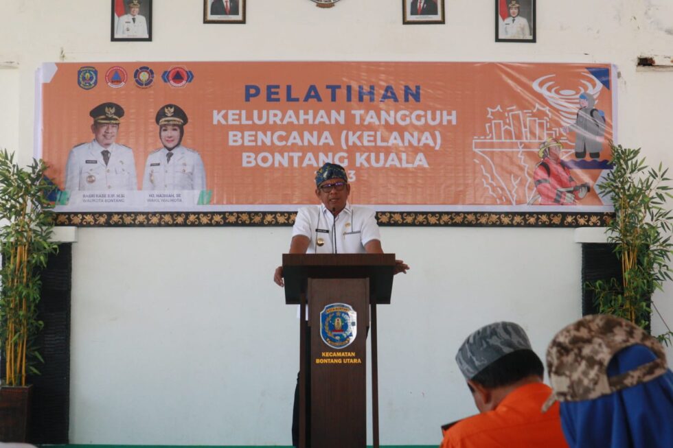 Hadiri Pelatihan Kelurahan Tangguh Bencana, Wali Kota Bontang Basri Rase: Tanggap Bencana di Bontang Sudah Diakui