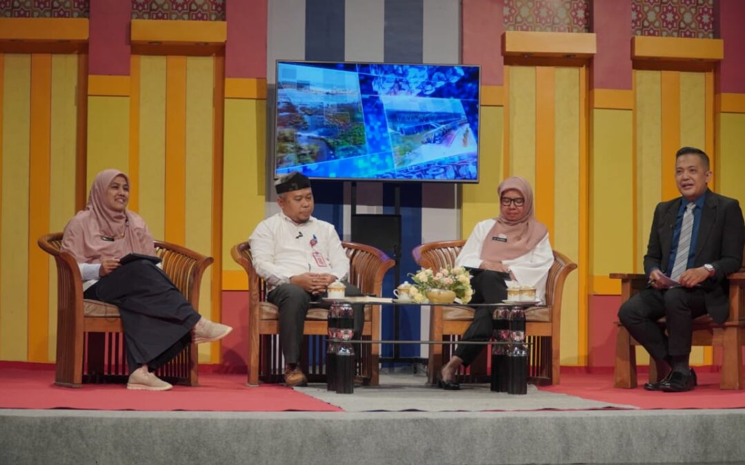 Kampanyekan Upaya Penanganan Stunting, Sekda Hadir Sebagai Pembicara dalam Acara Publika TVRI