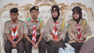 Ikuti Pertinas Nasional, Wali Kota Basri Lepas 6 Peserta Saka Bakti Husada Bontang