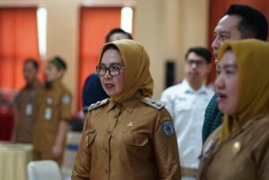 Dukung Optimalisasi PAD Melalui Transaksi Non Tunai, Wawali Najirah Hadiri High Level Meeting TP2DD