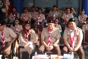 Basri Pimpin Upacara Hari Jadi Gerakan Pramuka ke-62 Kwarcab Bontang