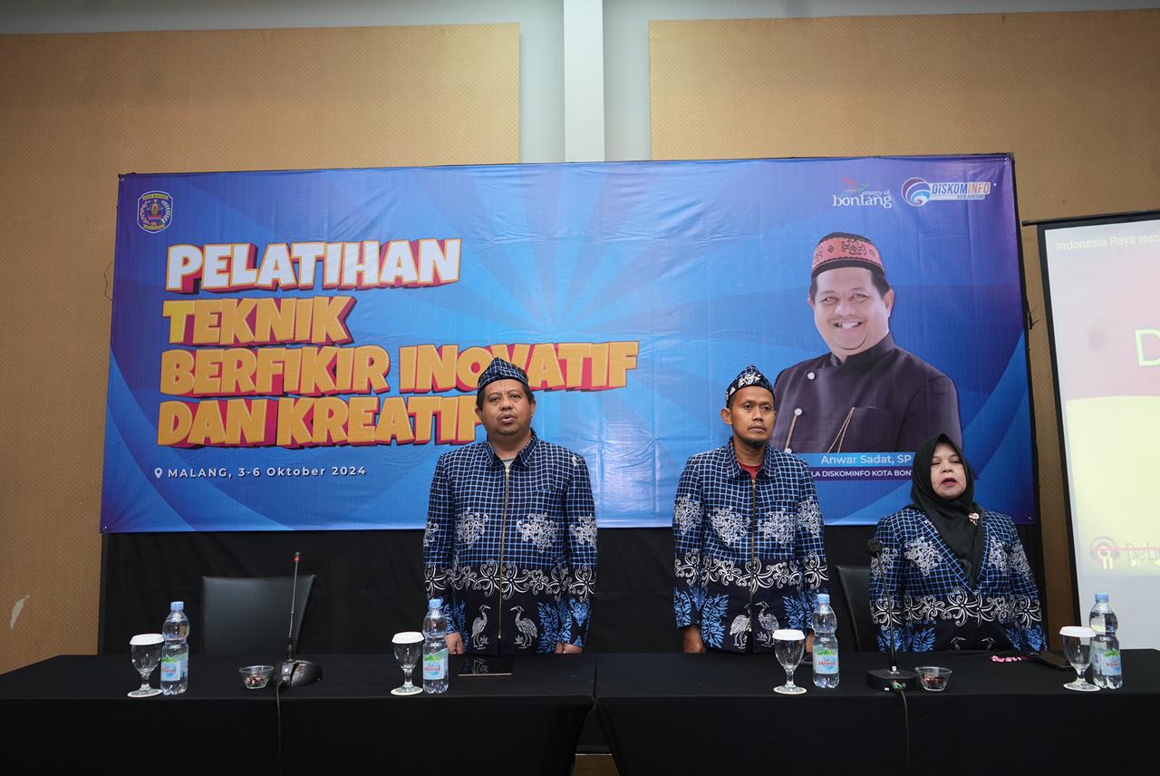 Diskominfo Bontang Gelar Pelatihan Teknik Berpikir Inovatif dan Kreatif