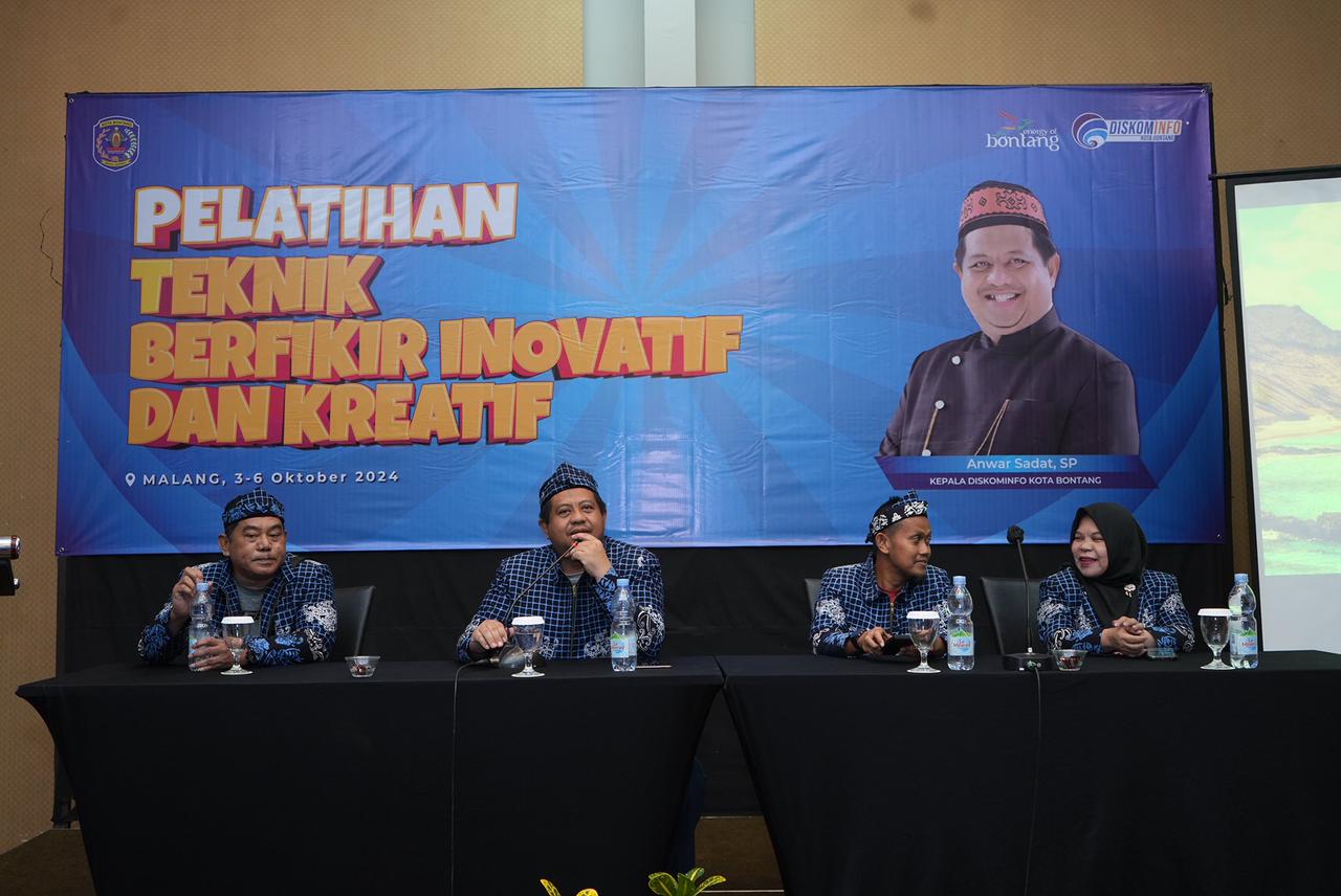 Diskominfo Bontang Gelar Pelatihan Teknik Berpikir Inovatif dan Kreatif