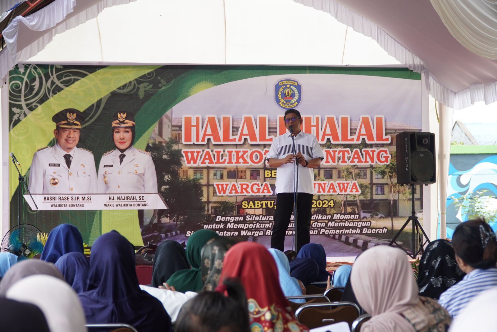 Halal Bihalal Walikota Dengan Warga Rusunawa, Pemkot Bontang Berkomitmen Menjaga Pengelolaan Rusunawa Bontang