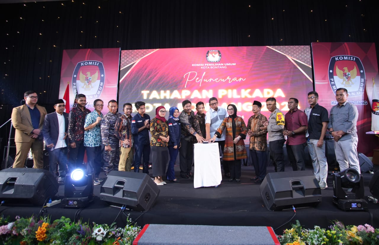 KPU Luncurkan Tahapan Pilkada Bontang 2024 dengan Maskot Si BOMI
