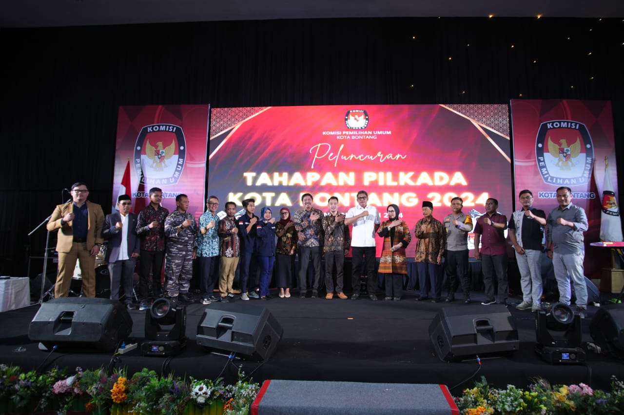 KPU Luncurkan Tahapan Pilkada Bontang 2024 dengan Maskot Si BOMI