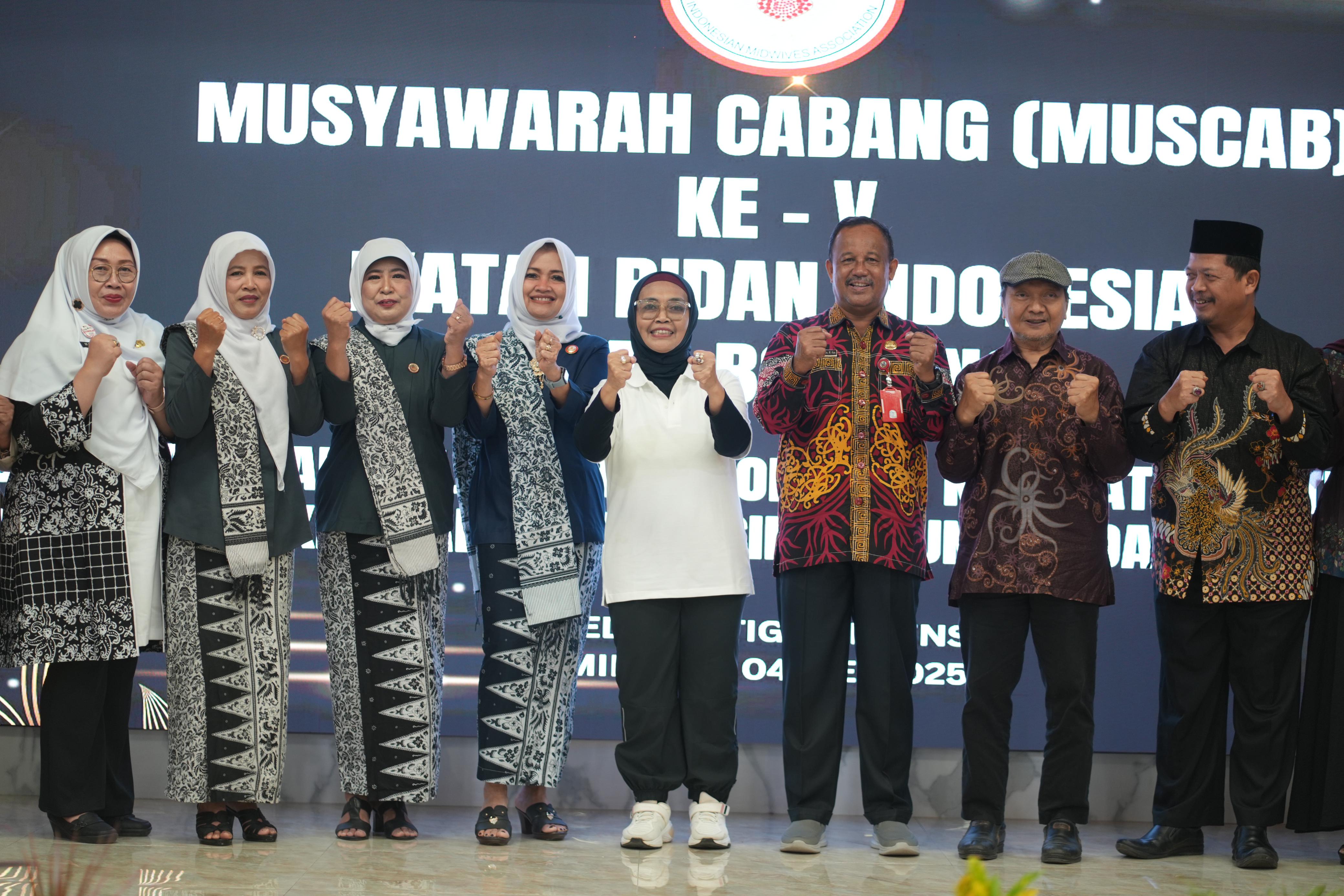 Muscab V IBI Bontang Resmi Dibuka, Wali Kota Tekankan Penguatan Pelayanan Kebidanan Berbasis Bukti