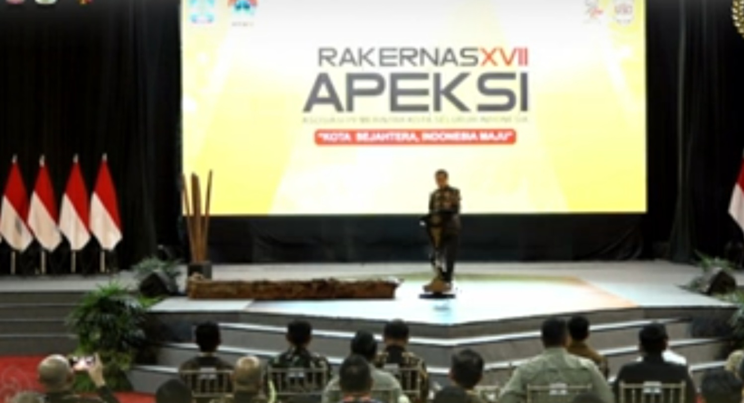 Presiden Joko Widodo Resmi Membuka Rakernas Apeksi ke-17 di Balikpapan