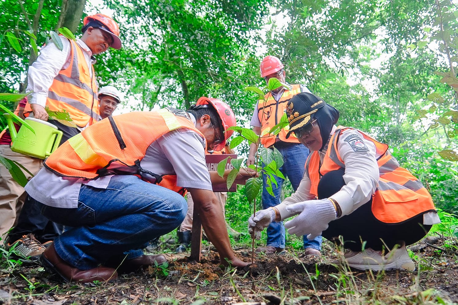 Tanam Pohon, Tanam Masa Depan: Komitmen Bontang dan Indominco untuk Lingkungan Hidup Berkelanjutan