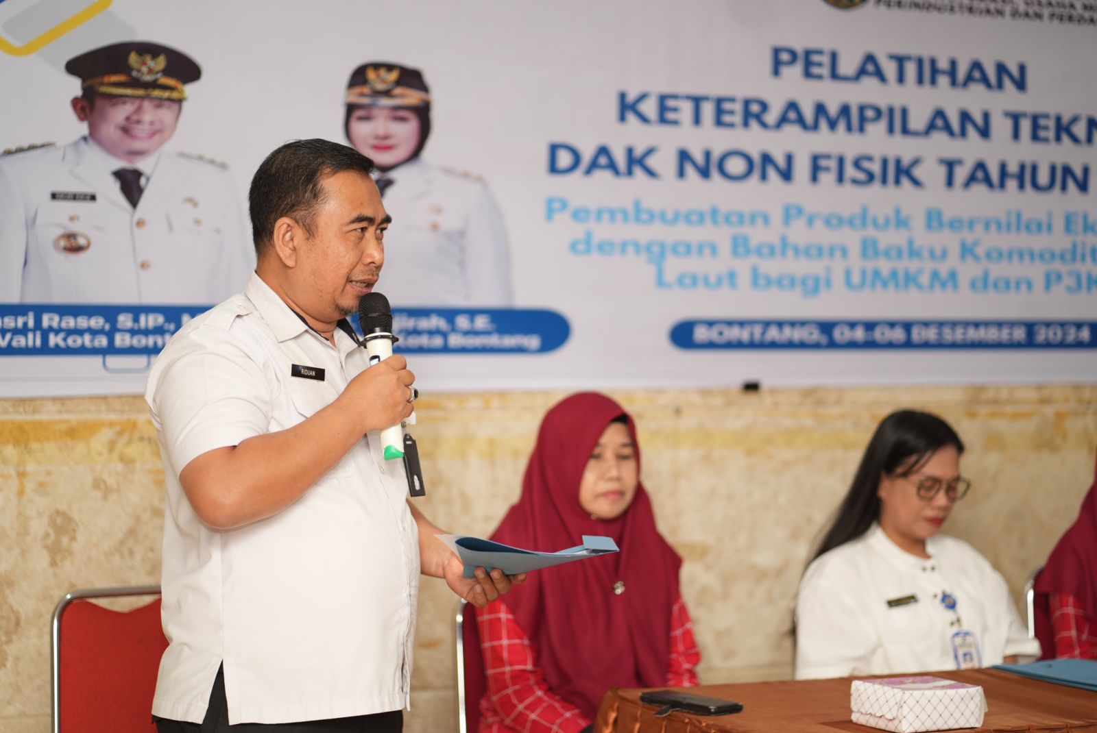 Tingkatkan Nilai Tambah Produk Lokal, DKUMPP Kota Bontang Gelar Pelatihan Untuk Para Pelaku UMKM dan P3KE