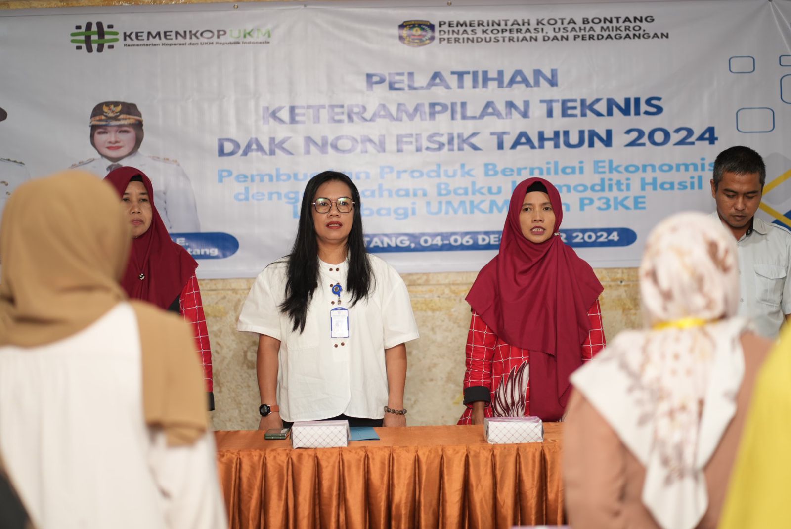 Tingkatkan Nilai Tambah Produk Lokal, DKUMPP Kota Bontang Gelar Pelatihan Untuk Para Pelaku UMKM dan P3KE