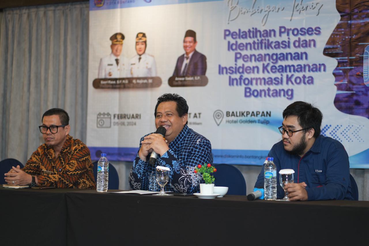 Pelatihan Keamanan Informasi, Diskominfo Bontang Fokus Tingkatkan Kapasitas Aparatur