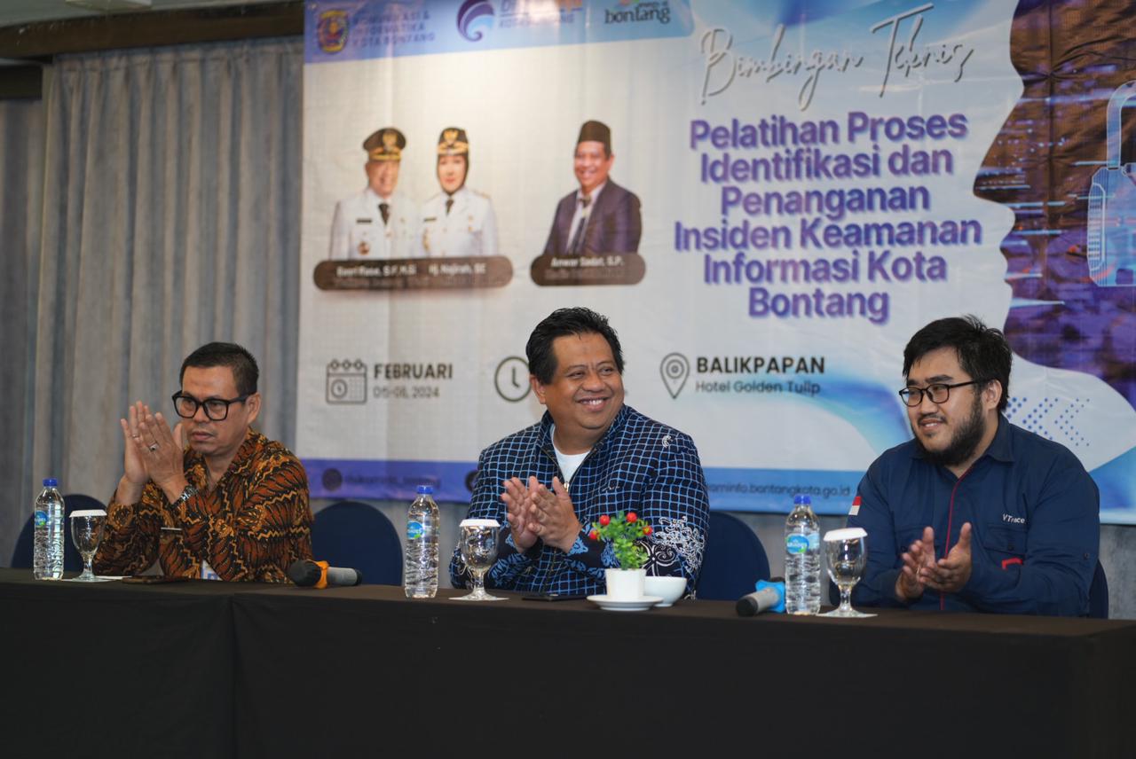 Pelatihan Keamanan Informasi, Diskominfo Bontang Fokus Tingkatkan Kapasitas Aparatur