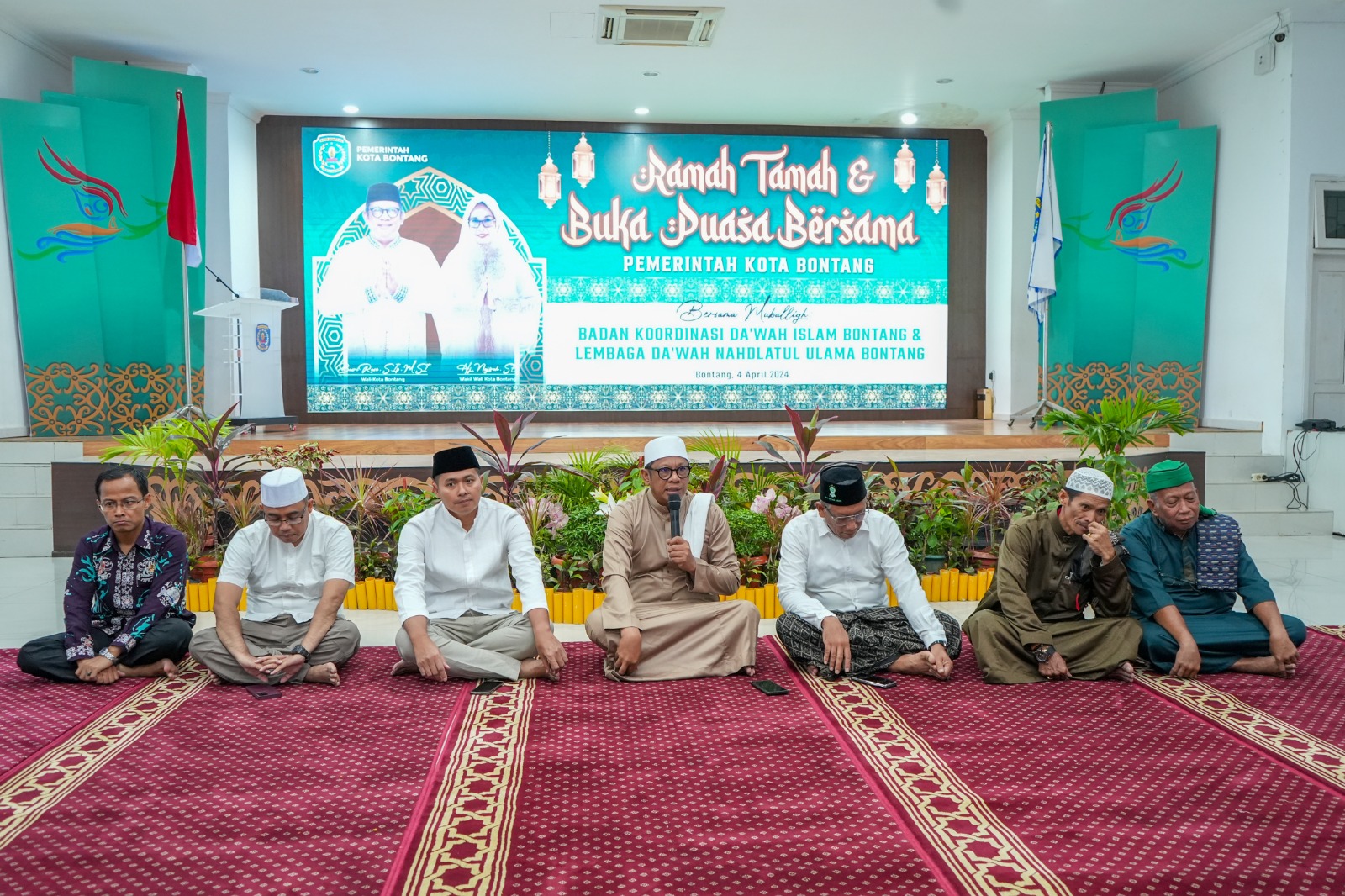 Silaturahmi dan Buka Puasa Bersama Pemkot Bontang dan BKDIB-LDNU Kota Bontang: Basri Ajak Kuatkan Tali Persaudaraan dalam Nuansa Kebersamaan