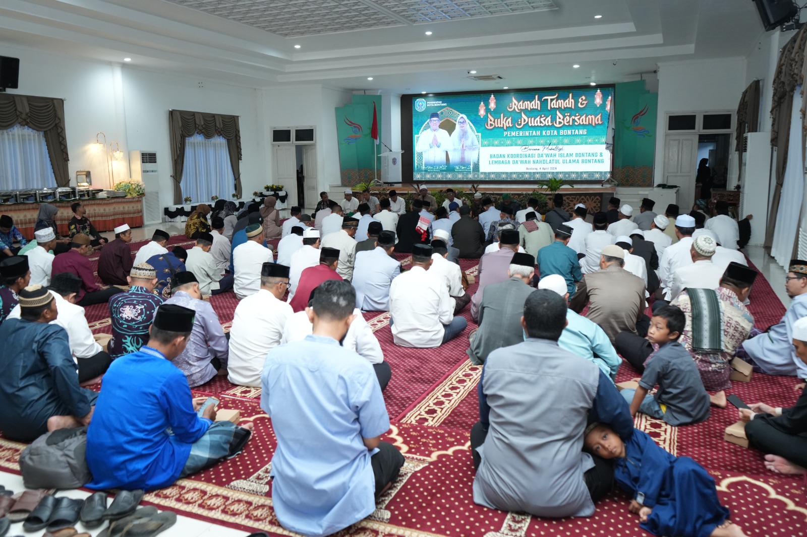 Silaturahmi dan Buka Puasa Bersama Pemkot Bontang dan BKDIB-LDNU Kota Bontang: Basri Ajak Kuatkan Tali Persaudaraan dalam Nuansa Kebersamaan