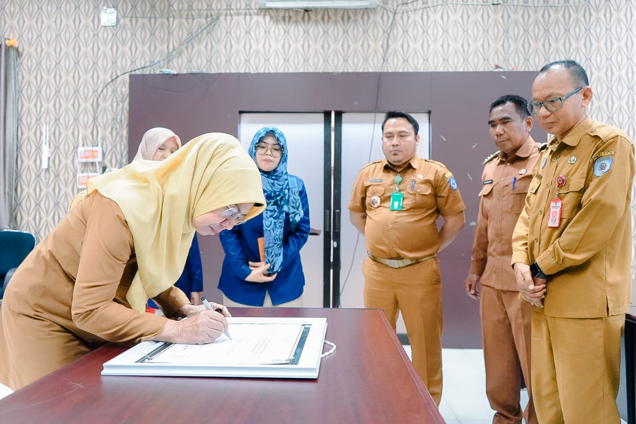 Literasi Data Kelurahan Ditingkatkan, Sekda Resmi Canangkan Bontang Baru Jadi Desa Cantik ke Empat