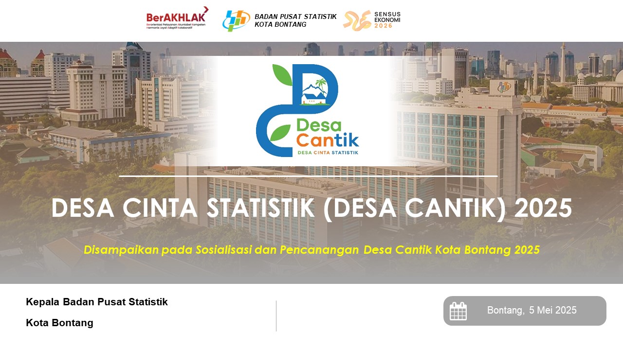 Literasi Data Kelurahan Ditingkatkan, Sekda Resmi Canangkan Bontang Baru Jadi Desa Cantik ke Empat