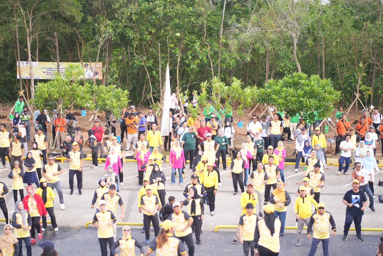 Rangkaian Giat HUT ke-24 APEKSI, Para Wali Kota Tanam Pohon Bersama
