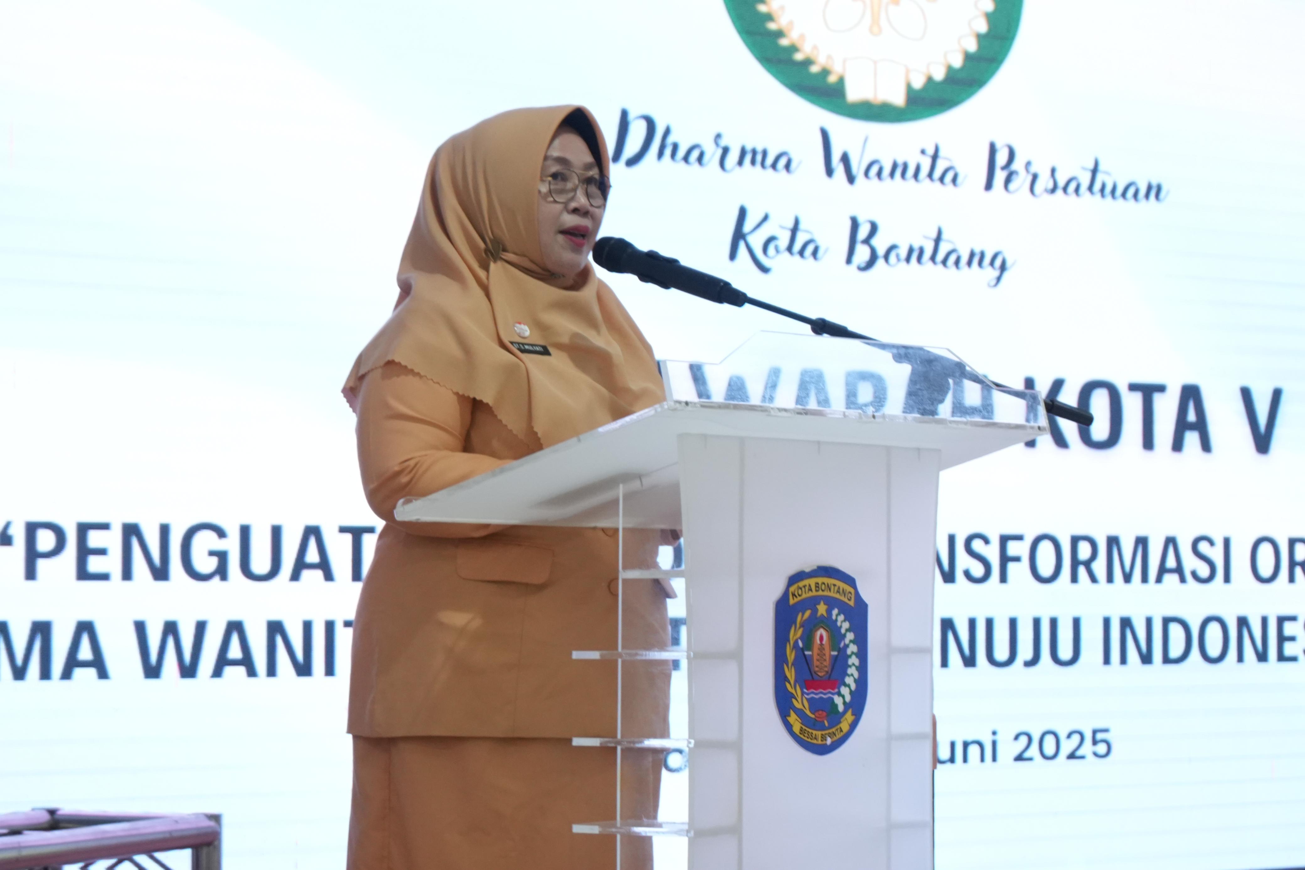 Musyawarah Kota V Dharma Wanita Persatuan Kota Bontang: Momentum Transformasi Menuju Indonesia Emas 2045