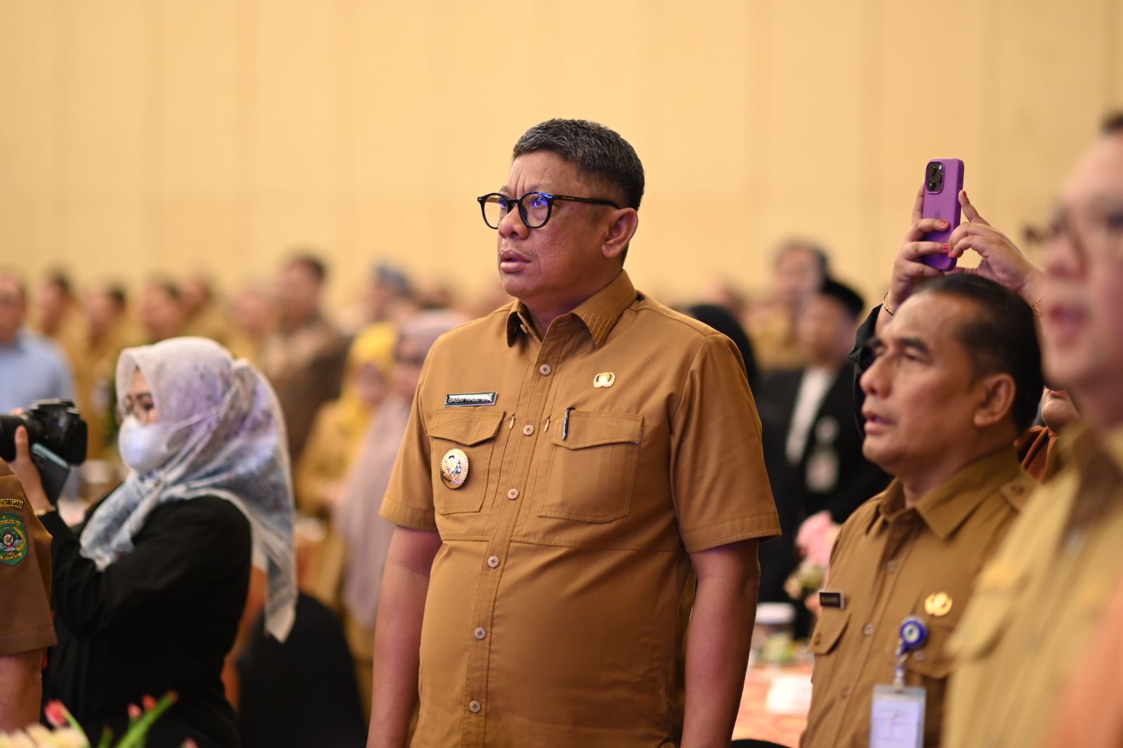 Upaya Sukseskan Pemilu 2024, Walikota Bontang Hadiri Rakor Forkopimda se Kalimantan Timur