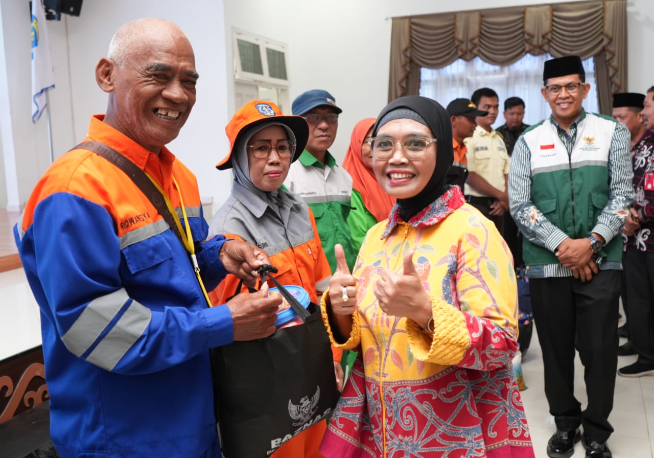 Bontang Peduli: 545 Mustahiq Pasukan Kuning dan Hijau Terima Bantuan Paket Sembako Ramadhan