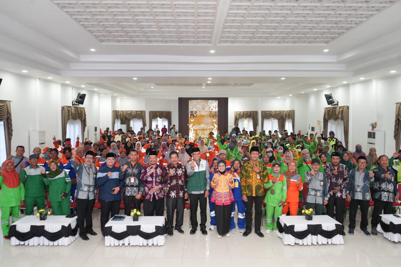 Bontang Peduli: 545 Mustahiq Pasukan Kuning dan Hijau Terima Bantuan Paket Sembako Ramadhan