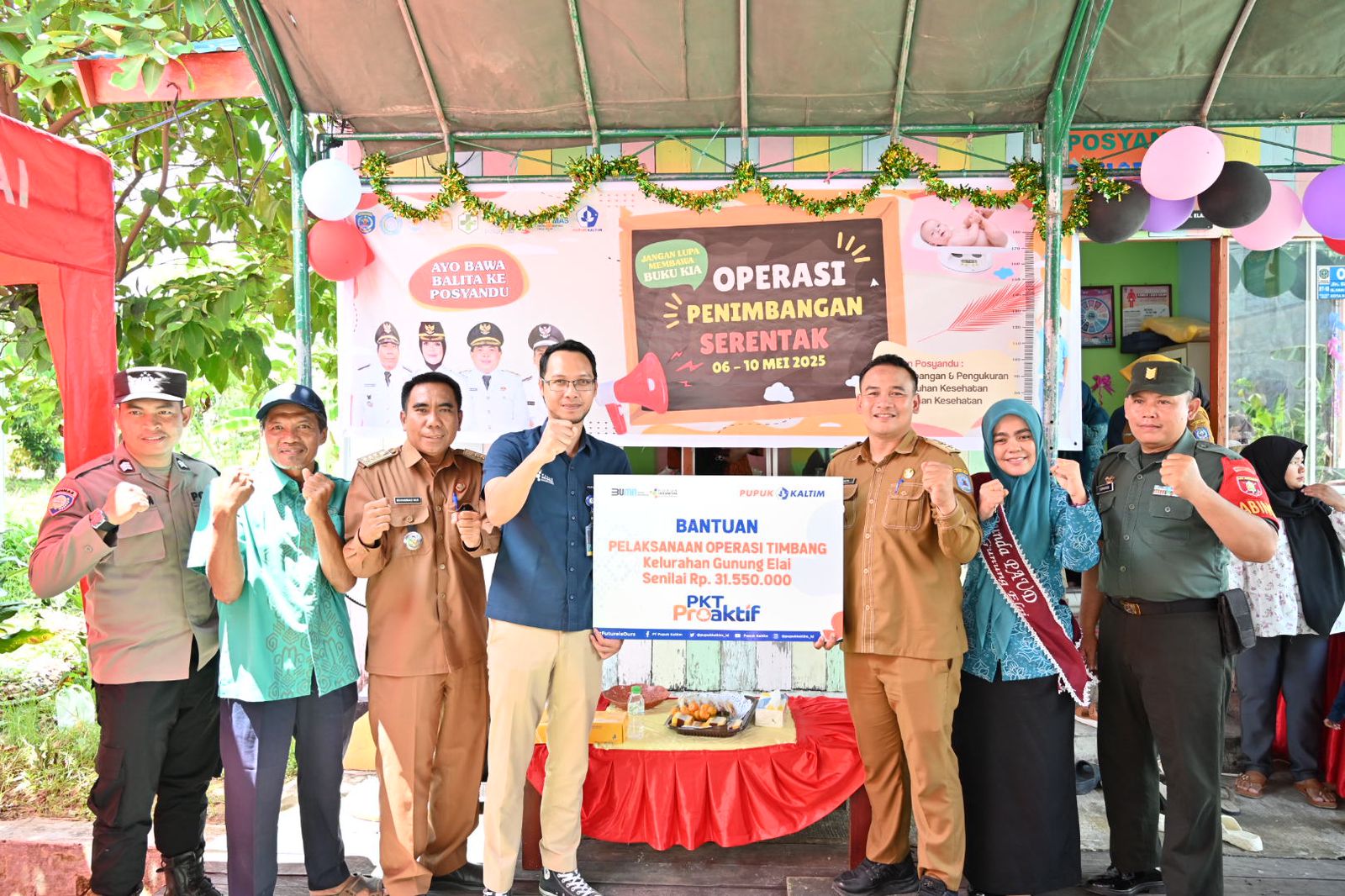 Optimis Zero Stunting, Bunda Neni Genjot Timbang Balita Serentak dengan Target Tinggi