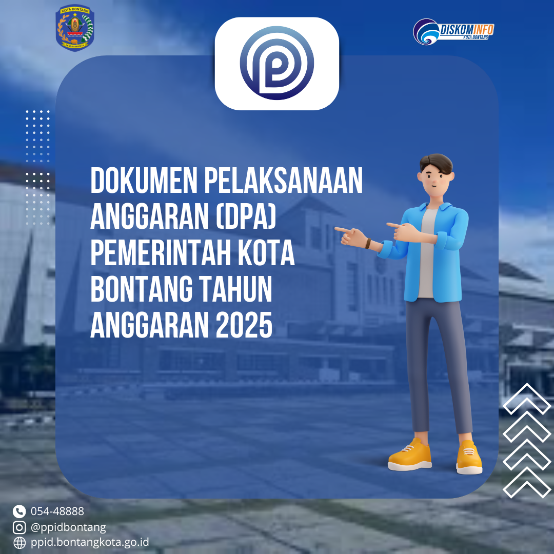 Dokumen Pelaksanaan Anggaran (DPA) OPD Kota Bontang Tahun 2025