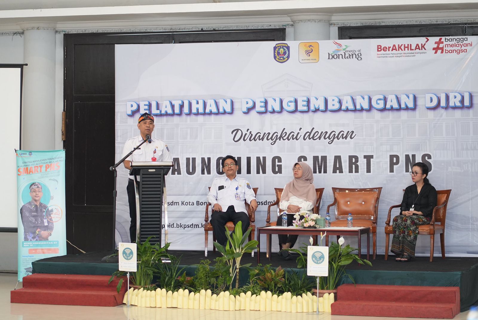 BKPSDM Kota Bontang Gelar Pelatihan Pengembangan Diri dan Launching Smart PNS
