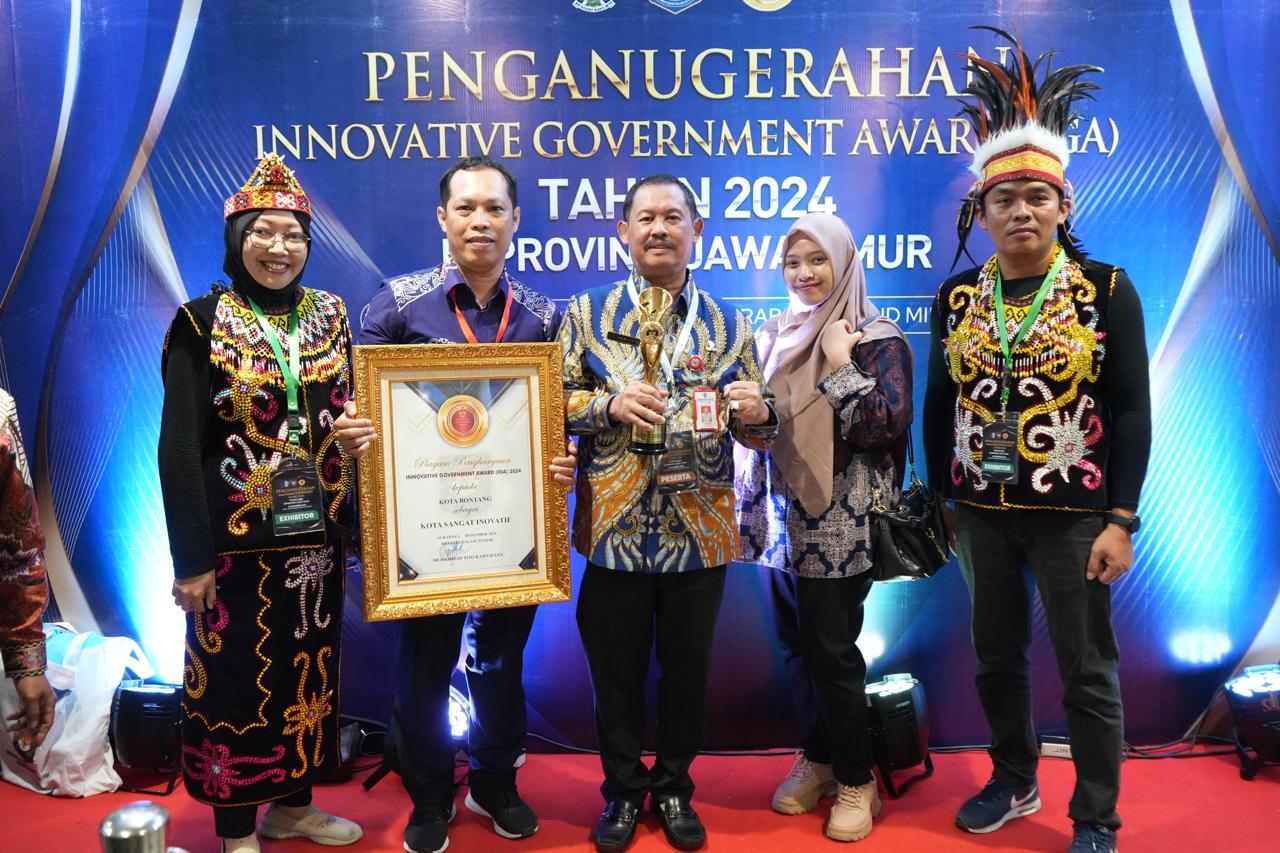 Bontang Sabet Penghargaan Kota Sangat Innovatif di Ajang IGA 2024