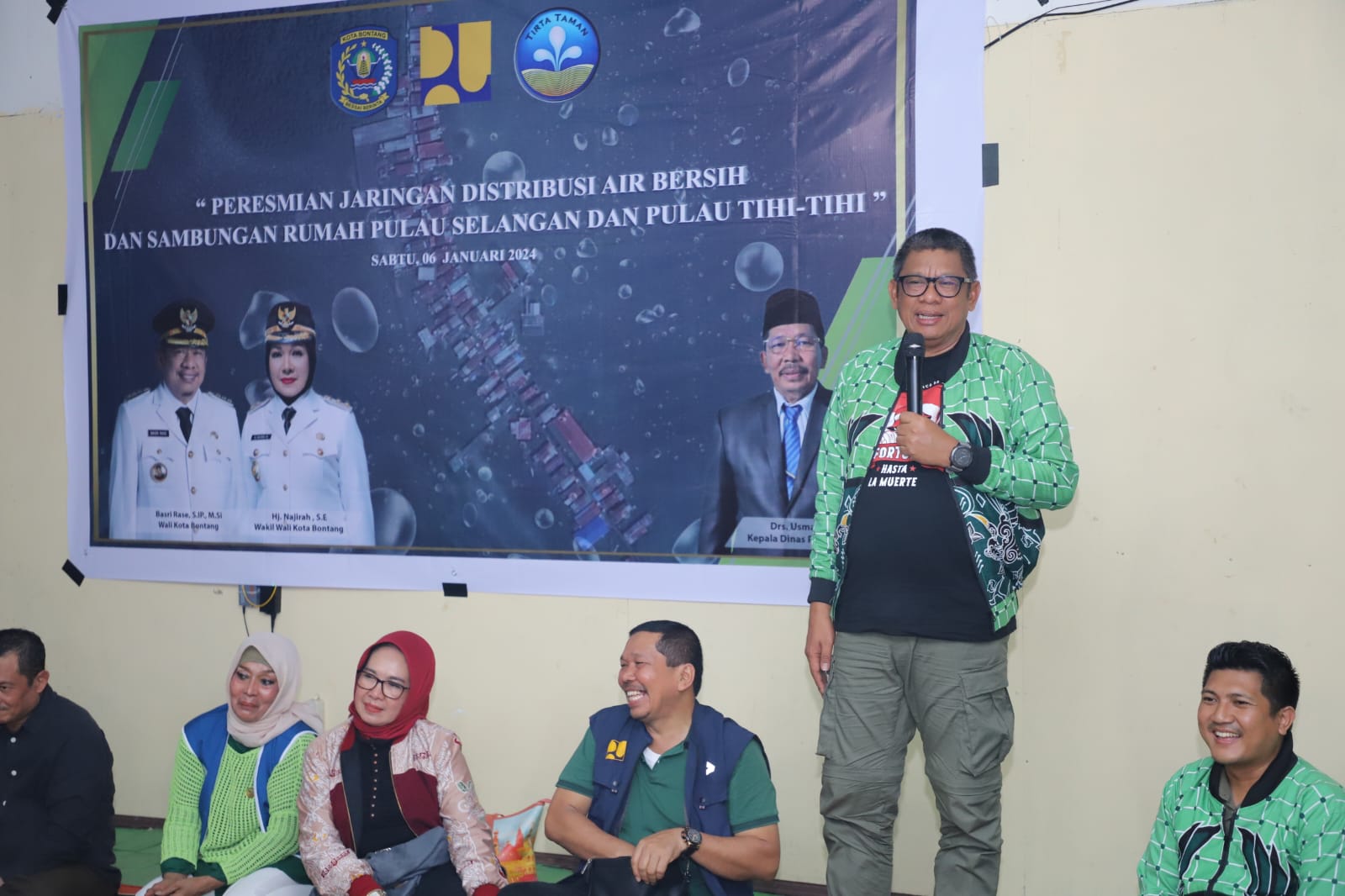Melalui Program Pipanisasi Pemkot Bontang, Kini Selangan dan Tihi-Tihi Menikmati Distribusi Air Bersih