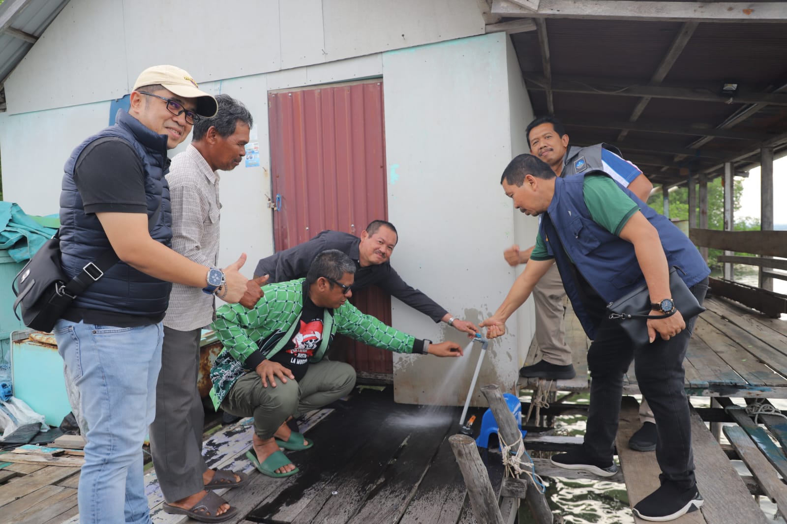 Melalui Program Pipanisasi Pemkot Bontang, Kini Selangan dan Tihi-Tihi Menikmati Distribusi Air Bersih