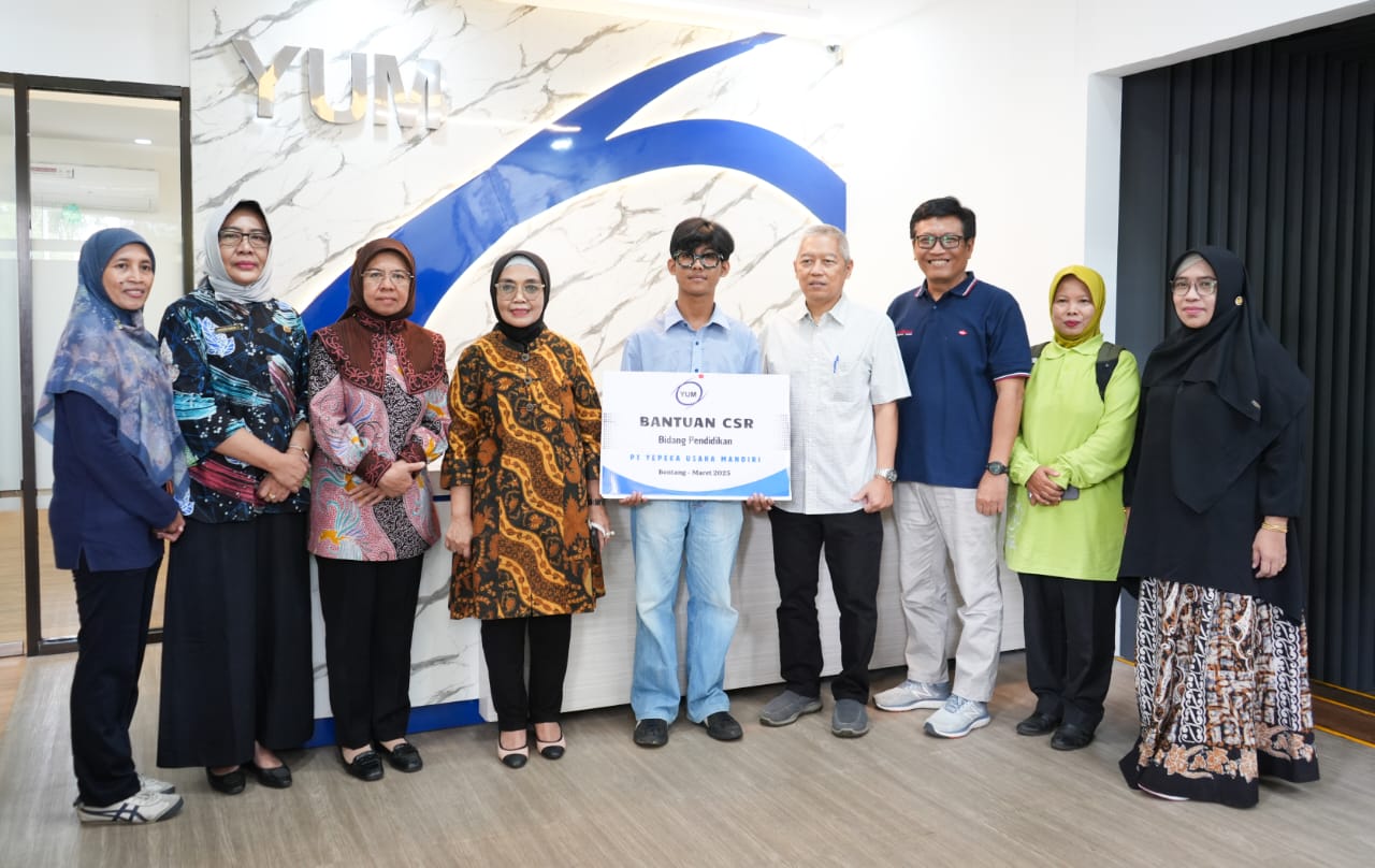 Wali Kota Saksikan Penyerahan CSR Pendidikan dari PT YUM untuk Ghozali