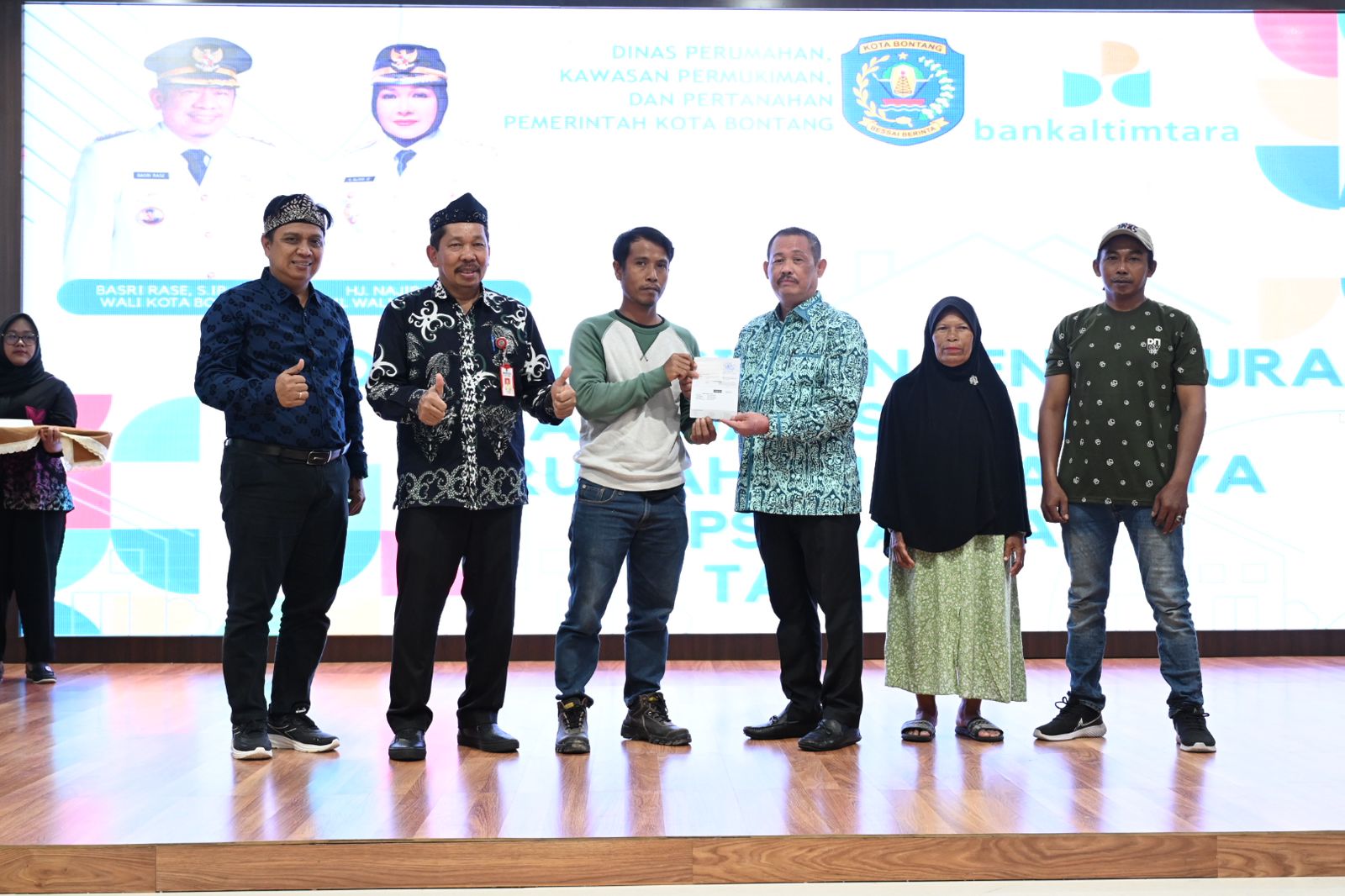 Lukman Pastikan Program BSPS Daerah Tahun 2024 Kota Bontang Tepat Sasaran