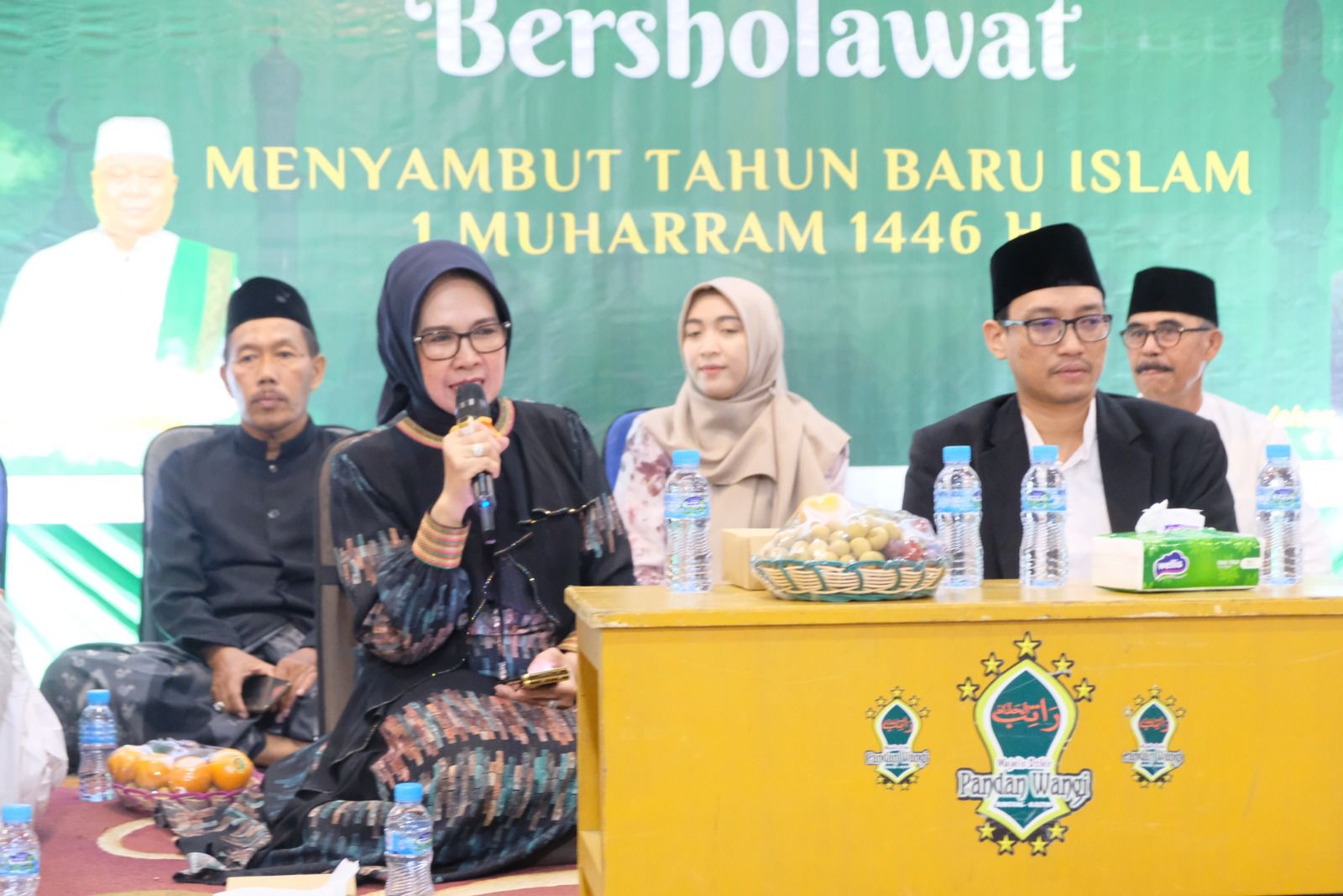 Wakil Walikota Bontang Menghadiri Kelurahan Api-Api Bersholawat : Suka Cita Menyambut  Tahun Baru Islam 1 Muharram 1446 Hijriah