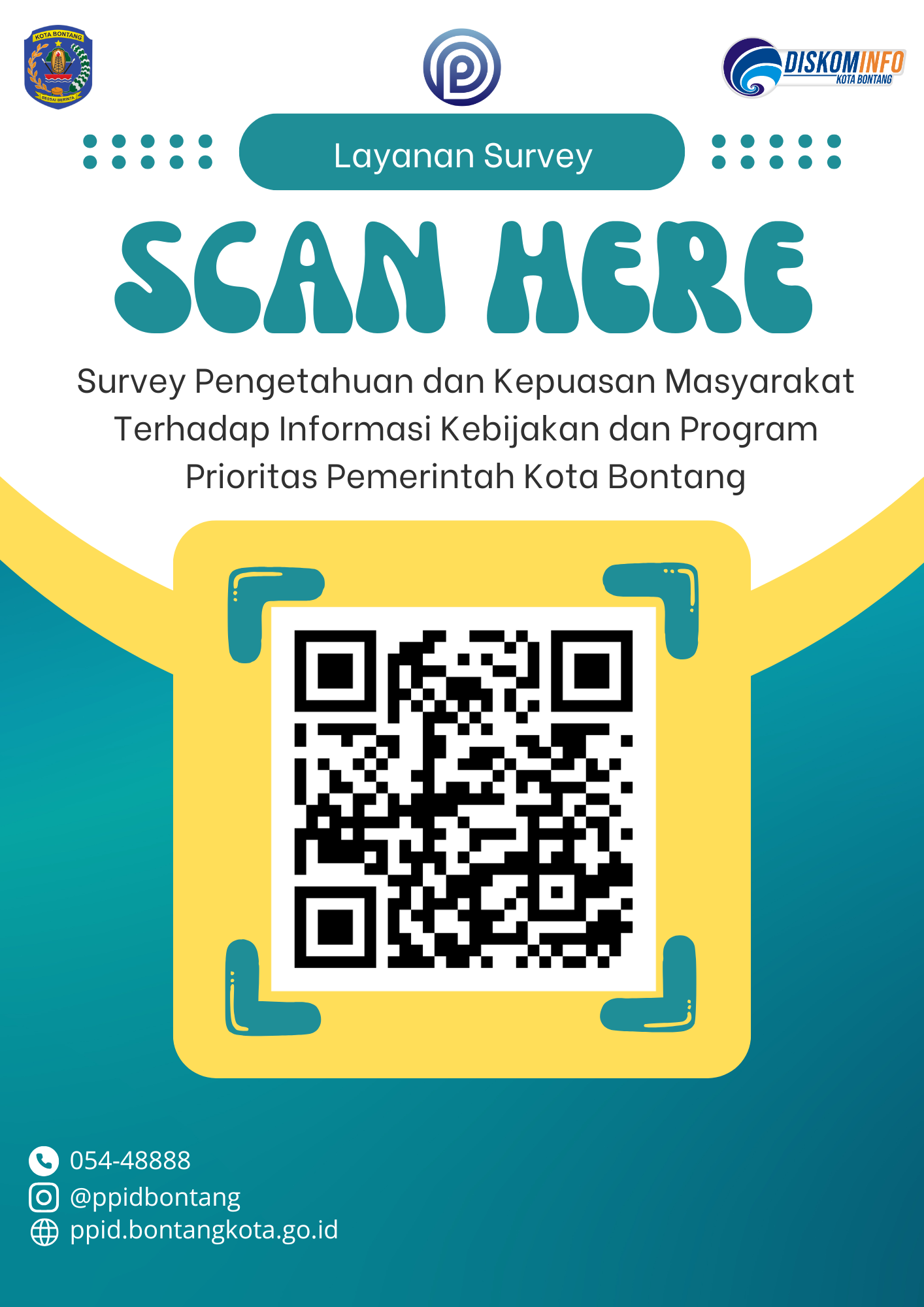 Survei Pengetahuan dan Kepuasan Masyarakat Terhadap Informasi Kebijakan dan Program Prioritas Pemerintah Kota Bontang