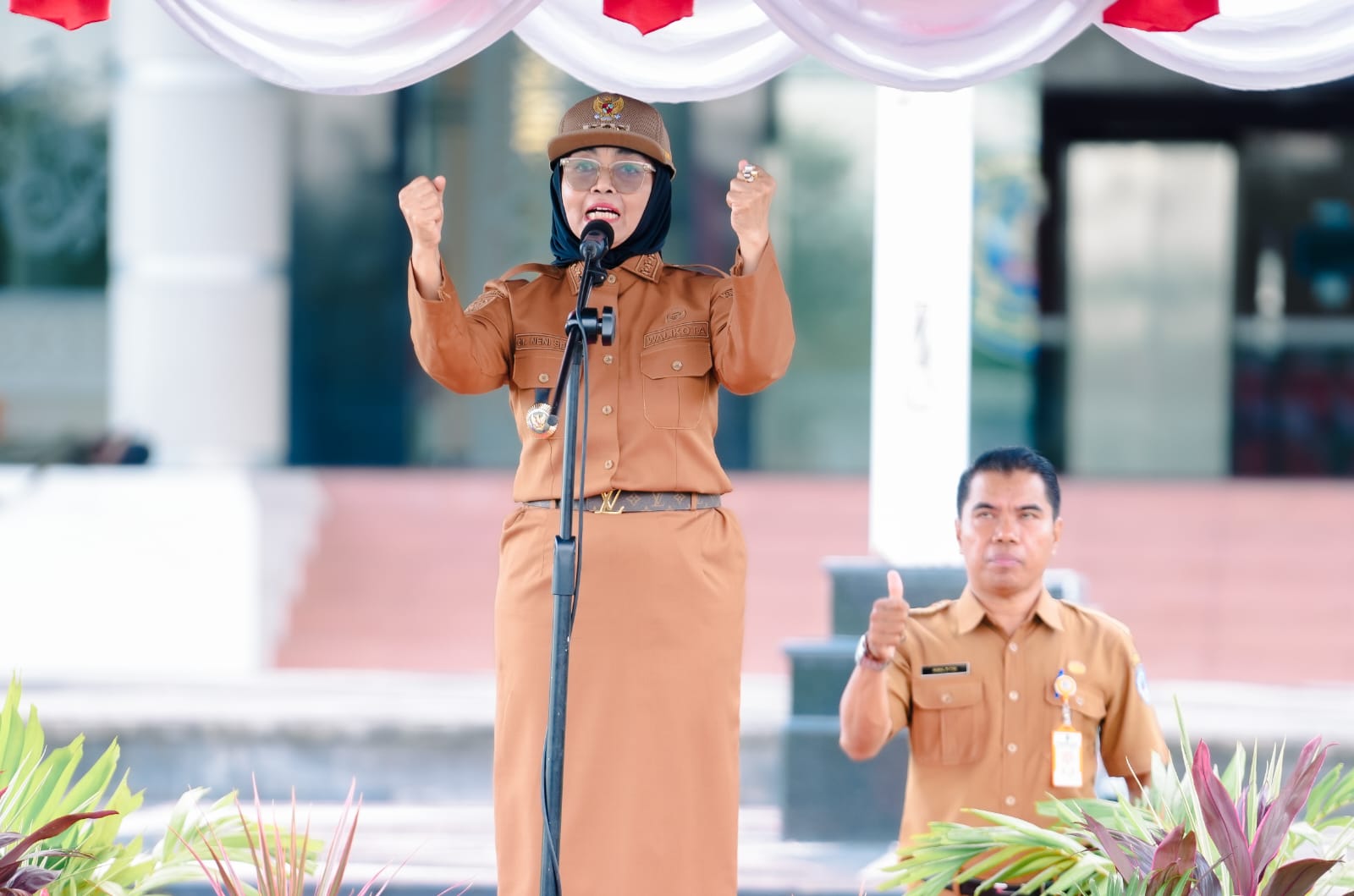 Wali Kota Neni Teken MoU Kuliah Gratis, Siap Tingkatkan SDM Bontang
