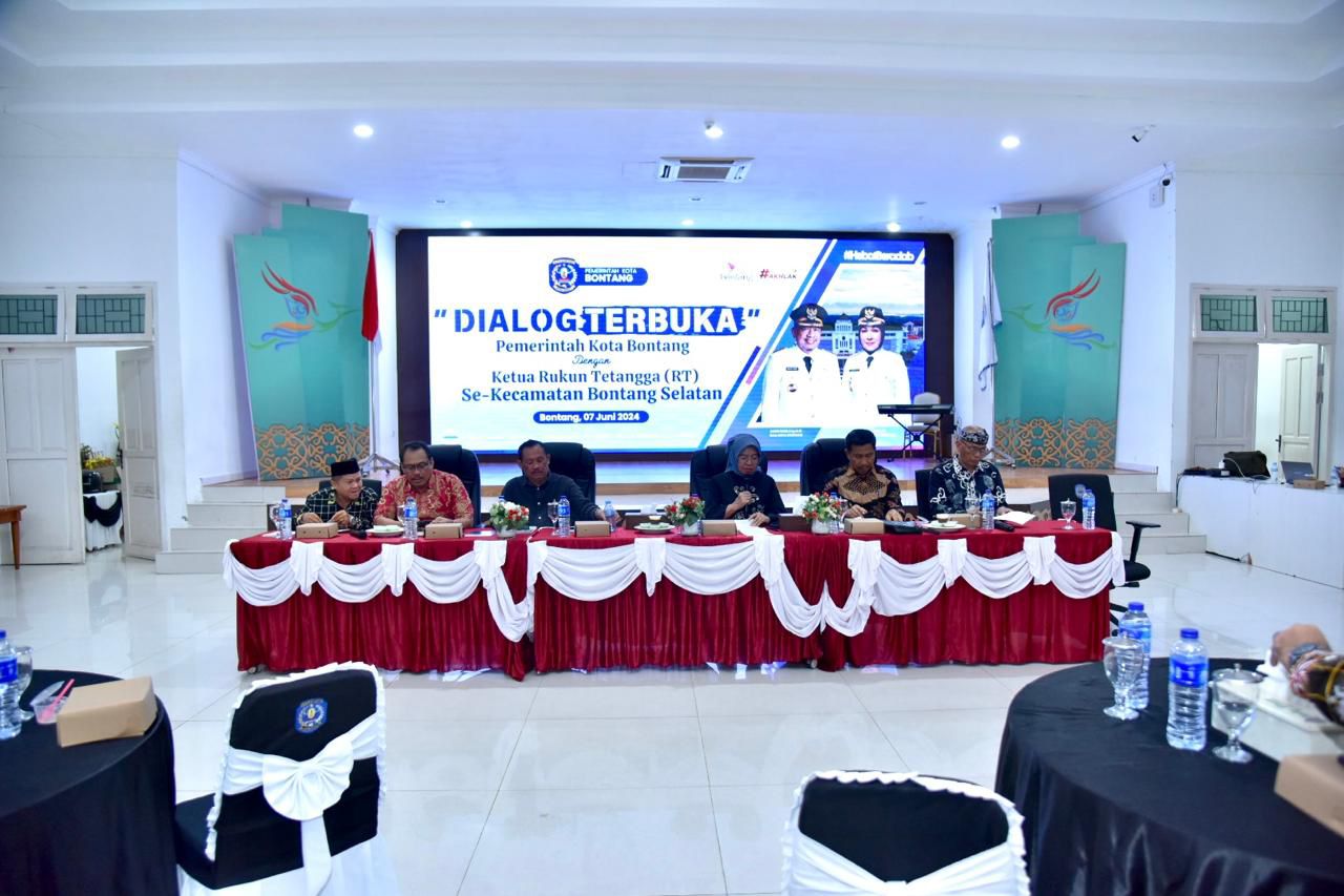 Lebih Dekat Dengan Masyarakat, Pemkot Bongtang Menggelar Dialog Terbuka Dengan Ketua RT se-Kecamatan Bontang Selatan