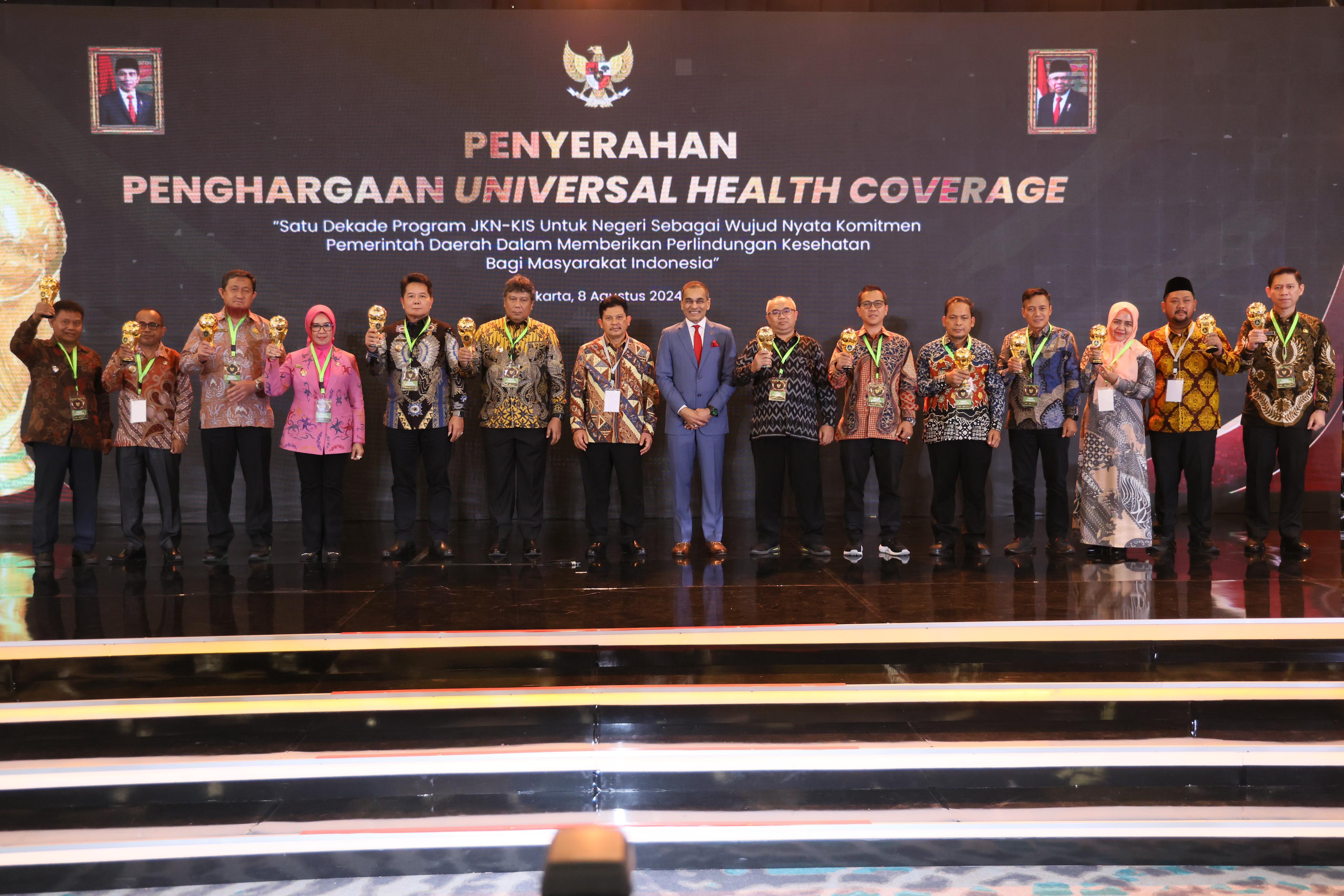 Kota Bontang Raih Penghargaan Universal Health Coverage 2024, Bukti Komitmen Dalam Menjamin Perlindungan Kesehatan Masyarakat