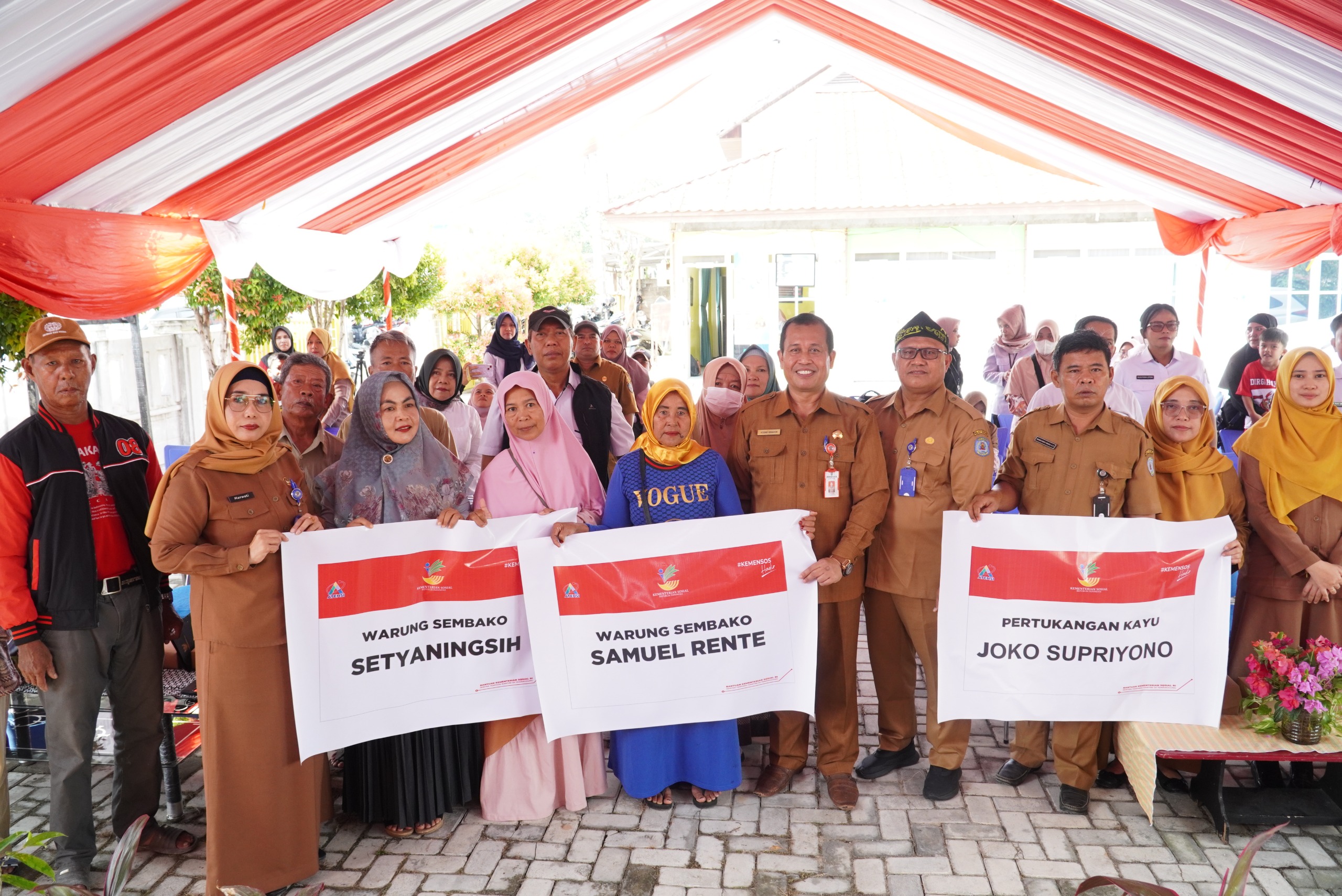 Pemkot Bontang Salurkan Bantuan ATENSI Kemensos untuk Peningkatan Kesejahteraan Masyarakat
