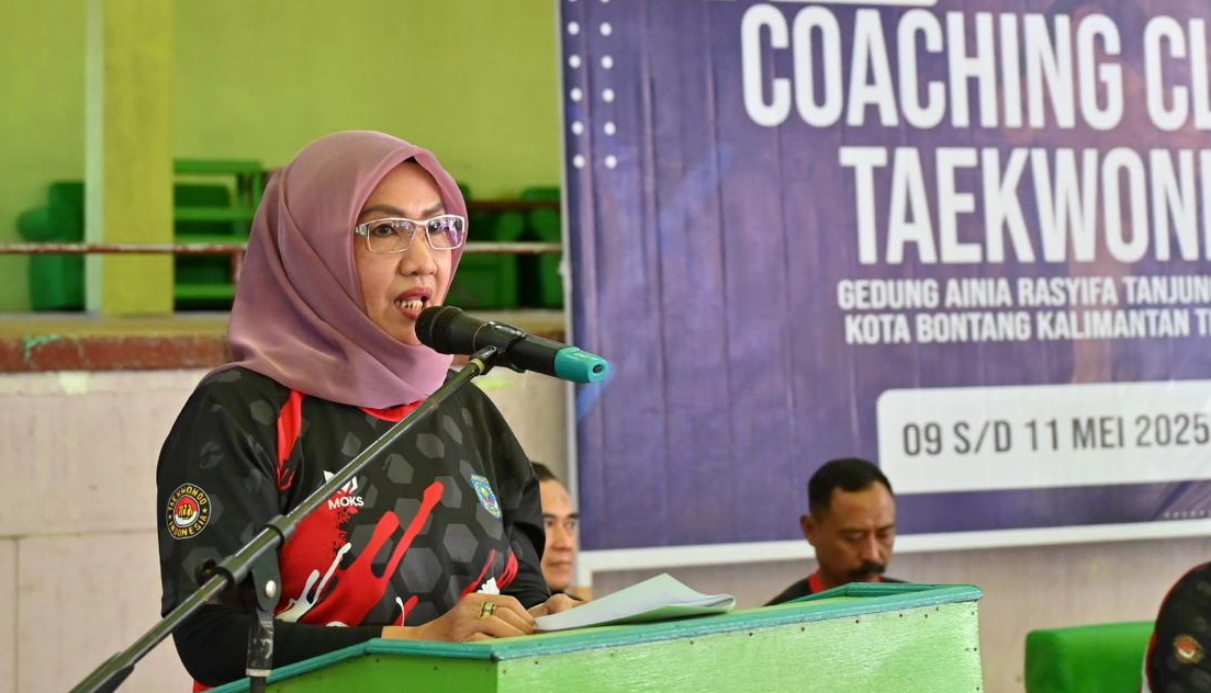 Hadapi POPDA dan PORPROV, Bontang Gembleng Atlet Taekwondo melalui Coaching Clinic