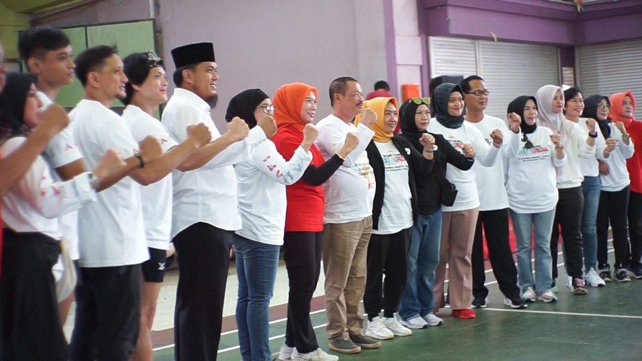 Lukman Buka Aerobik Competition dan Zumba Party se-Kalimantan Timur 2024 Hari Ini.