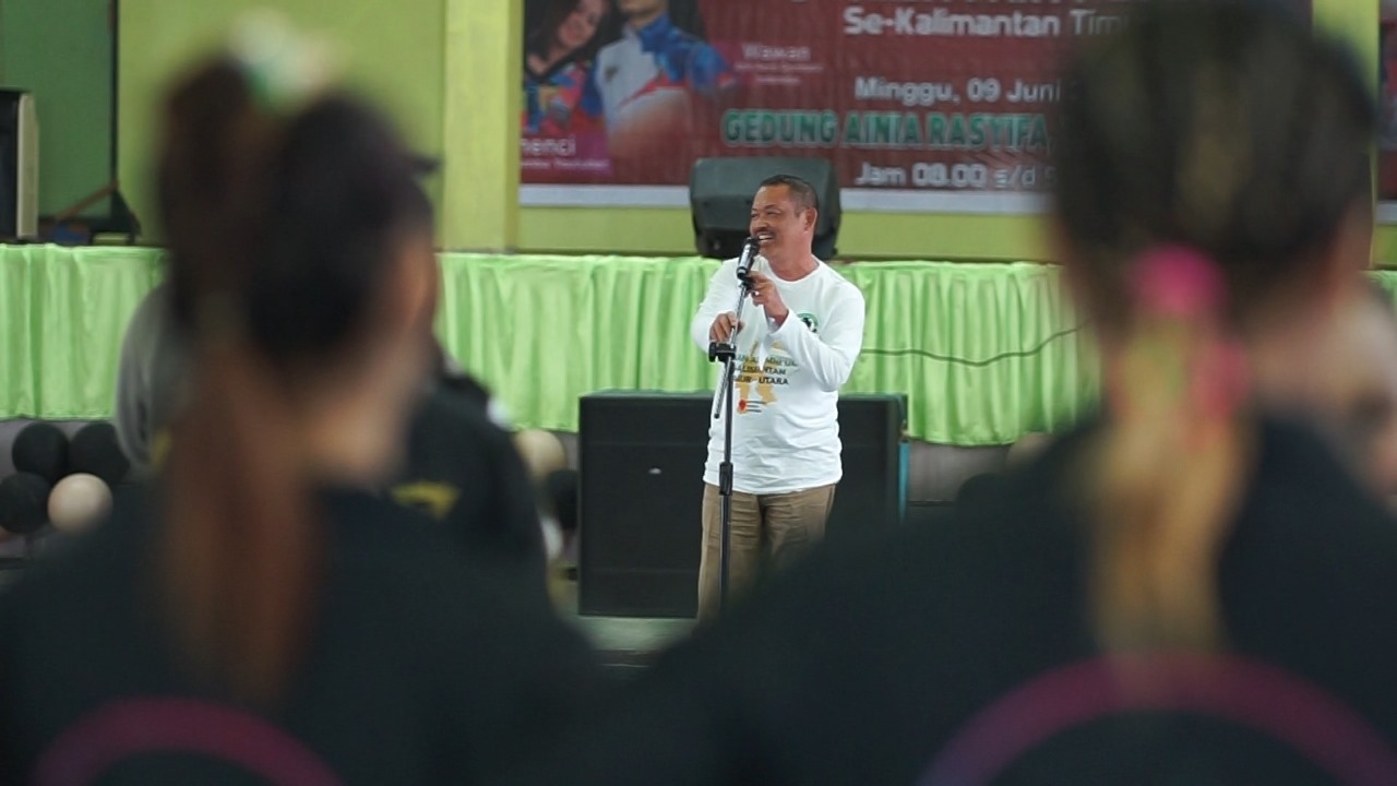 Lukman Buka Aerobik Competition dan Zumba Party se-Kalimantan Timur 2024 Hari Ini.