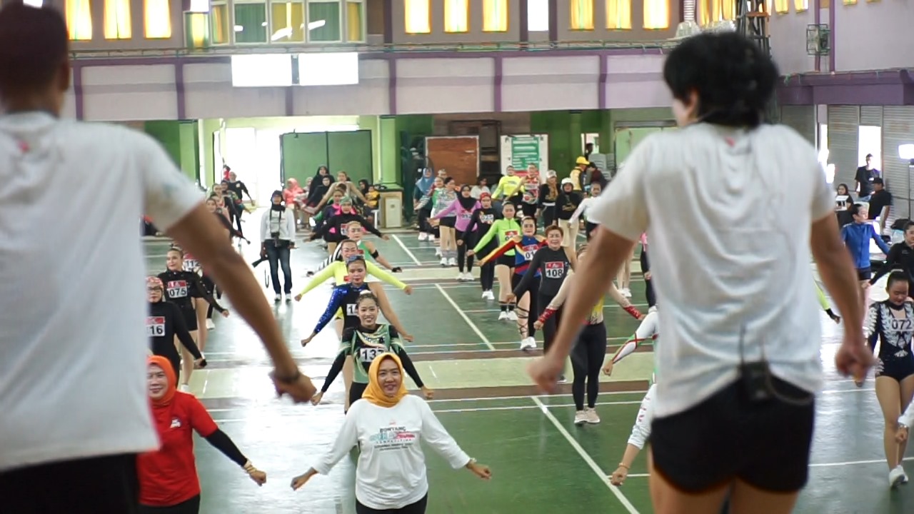 Lukman Buka Aerobik Competition dan Zumba Party se-Kalimantan Timur 2024 Hari Ini.