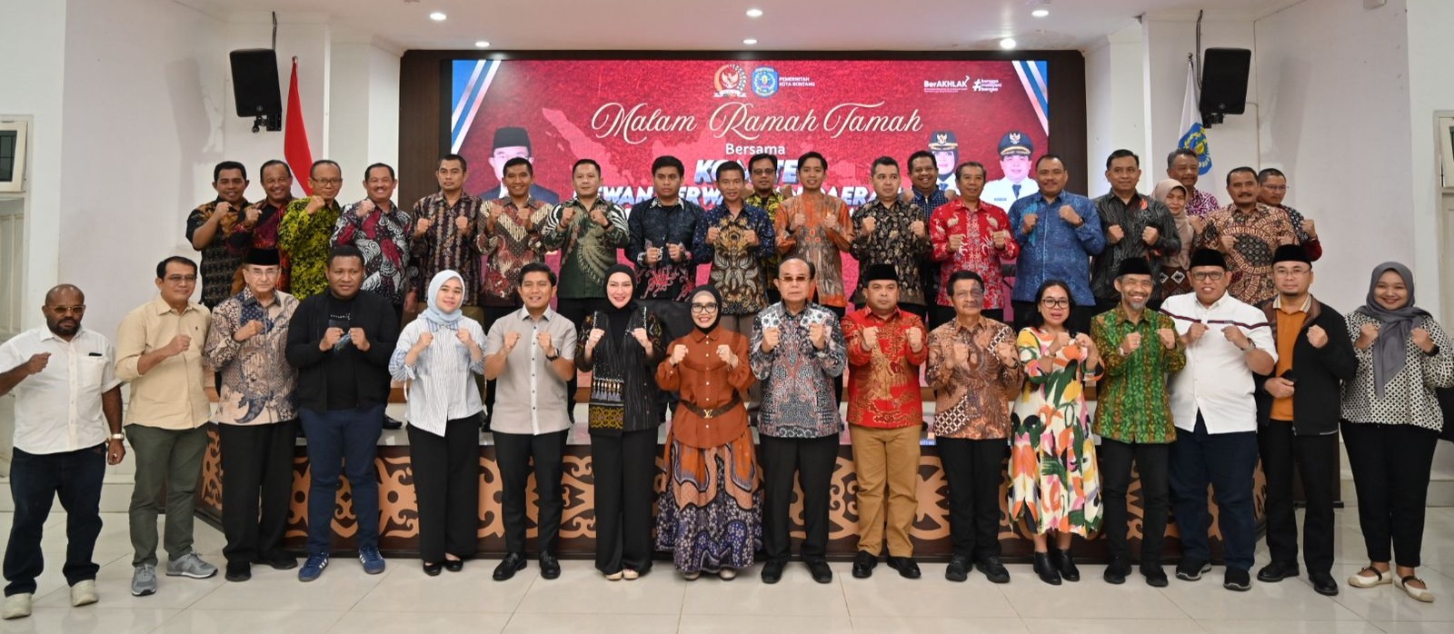 Singgah di Kota Taman, Komite I DPD RI Disambut Hangat Pemkot Bontang